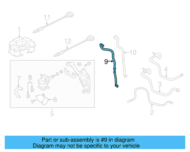 Hose 1K0-906-272 - View 11