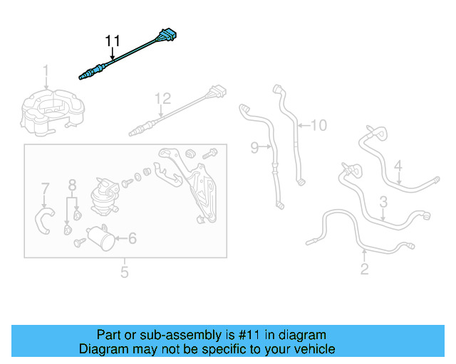 Oxygen Sensor 06J-906-262-AA - View 24