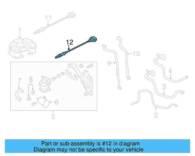 Oxygen Sensor 1K0-998-262-E - View 29