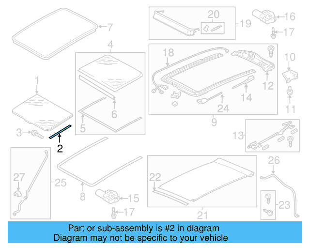 Front Trim 7P0-877-791-9B9 - View 6