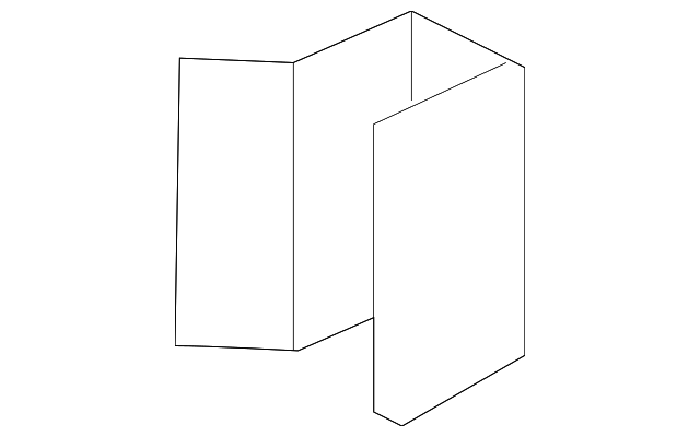 Windshield Pillar Trim Clip 4A0-867-276 - View 71