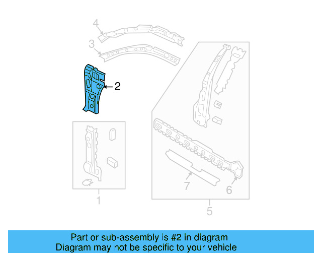 Inner Reinforced 1J0-802-123-C - View 12