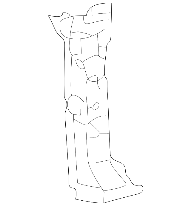 Inner Pillar 1E0-809-673-A - View 2