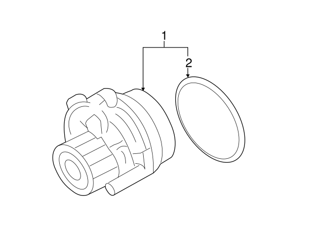 Water Pump Assembly Seal 06A-121-119 - View 28