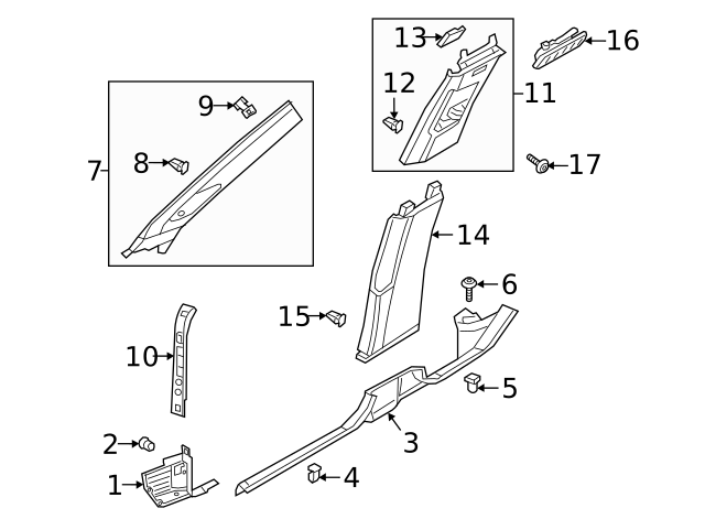 Trim 5G0-853-437-3HS