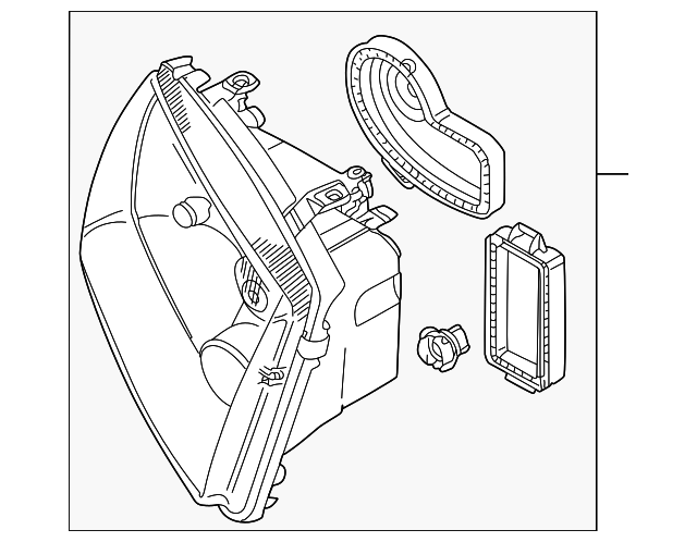 Headlamp Assembly 1JM-941-018