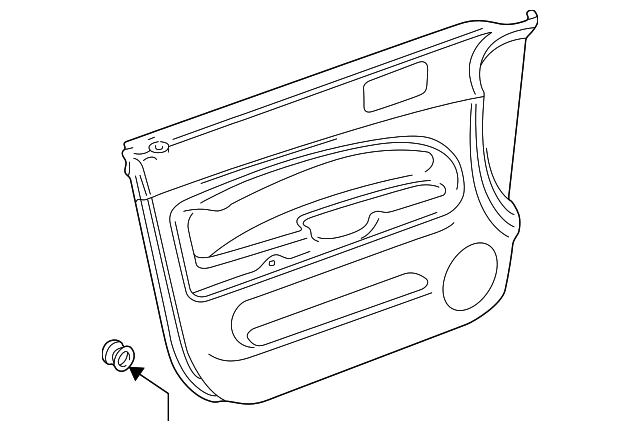 Door Trim Panel 3B0-867-012-BD-PEA - View 2