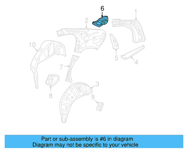 Connector Plate 3C8-809-992 - View 3