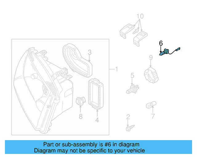 Fog Lamp Bulb N-017-762-2 - View 7