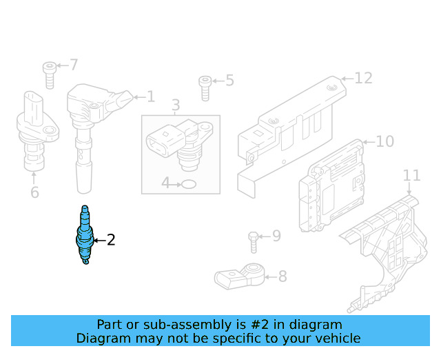 Spark Plug 03H-905-600-A - View 6