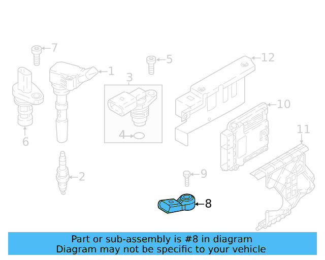 Knock Sensor 030-905-377-D - View 24