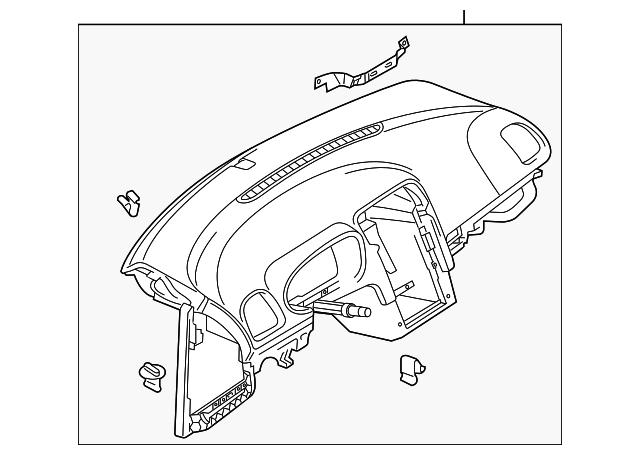 Instrument Panel 5K1-857-001-B-81X - View 2