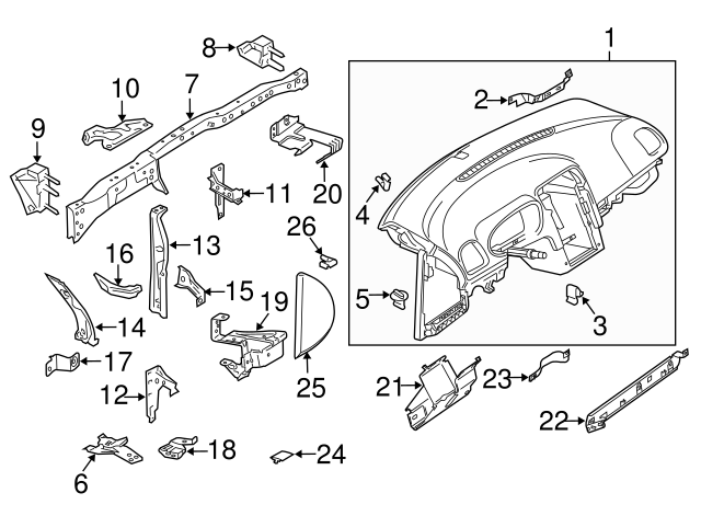 Bracket 1K1-857-022-D