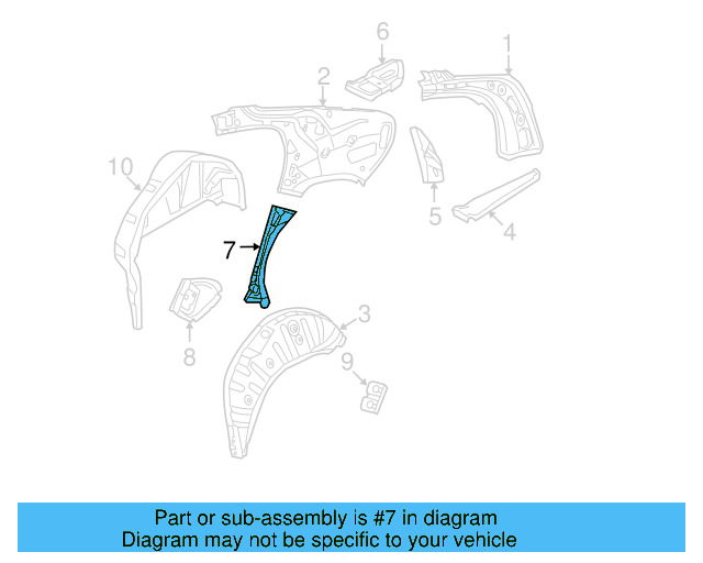 Inner Reinforced 3C8-810-422 - View 3
