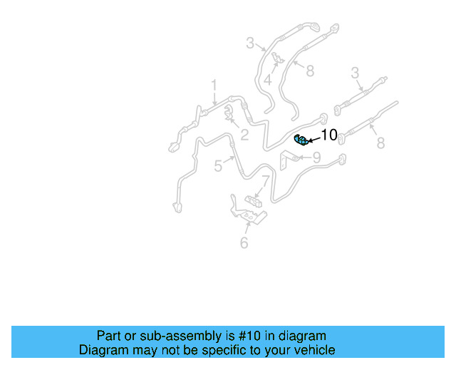 Suction Pipe Holder 7L0-820-757 - View 8