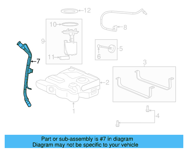 Filler Neck 7B0-201-129-D - View 3