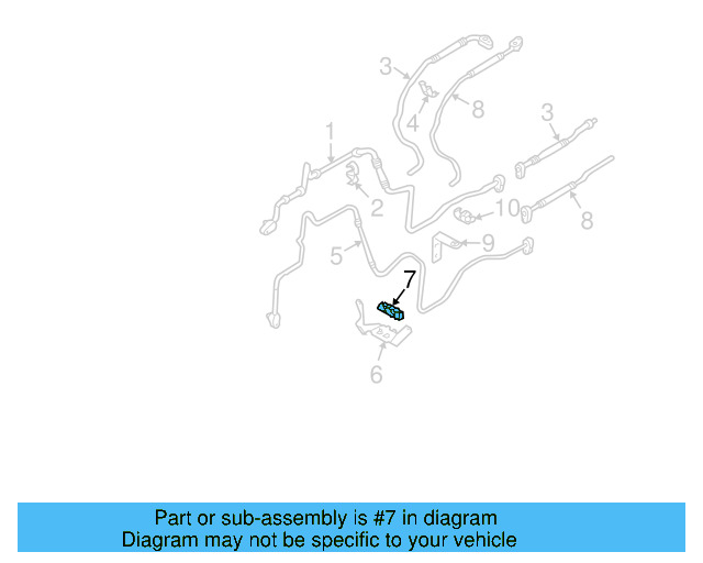 Suction Pipe Holder 7L0-820-757 - View 9