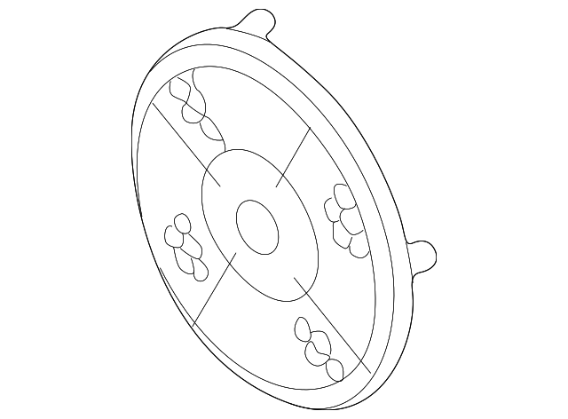 Speaker Grille 3B0-868-149-U71 - View 5