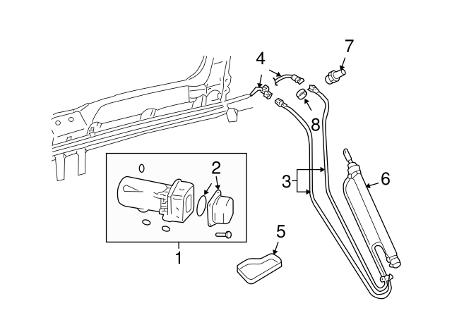 Repair Kit 8G0-898-101 - View 2