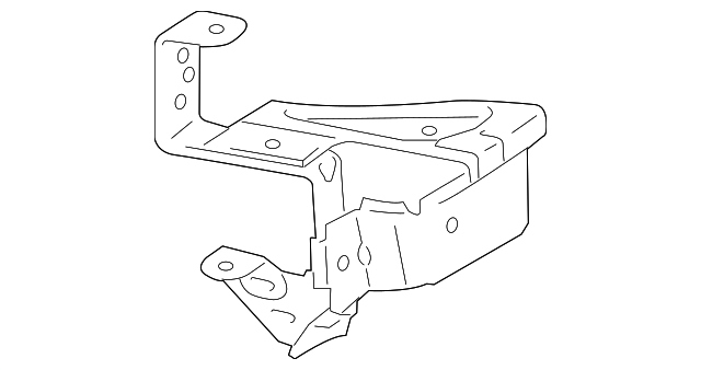 Instrument Panel Center Support 1K0-857-890