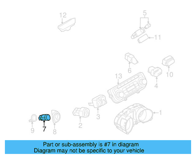 Ignition Switch 1K0-905-849-B - View 53