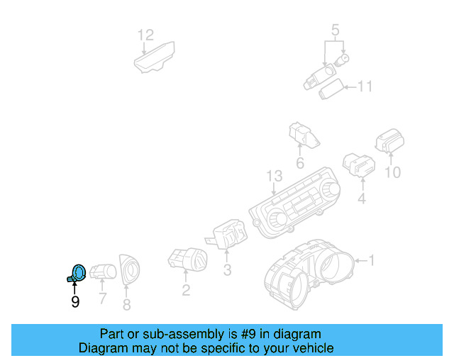 Ignition Switch 1K0-905-849-B - View 55