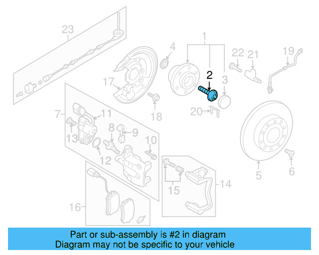 Bearing Assembly Bolt WHT-007-150 - View 24