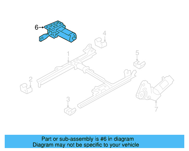 Adjust Motor 8K0-959-112 - View 8