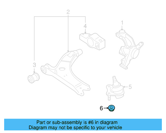 Ball Joint Nut N-103-320-02 - View 32