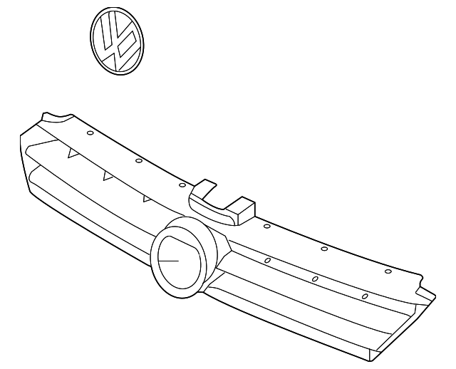 Grille 5G0-853-651-H-ZLL