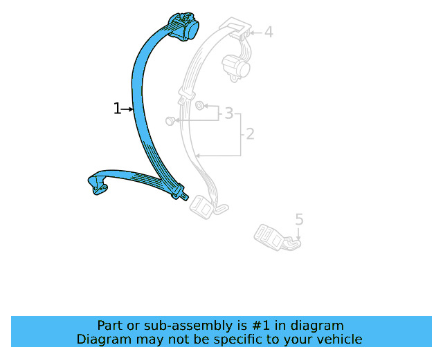 Outer Belt Assembly 11K-857-805-RAA - View 2