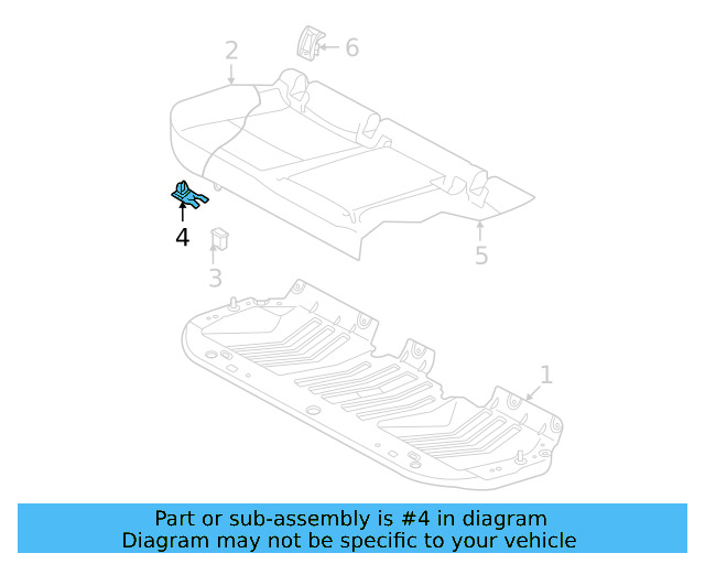 Belt Guide 5G0-857-781-C-4PK