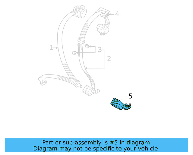 Buckle End 11K-857-739-MNB - View 4