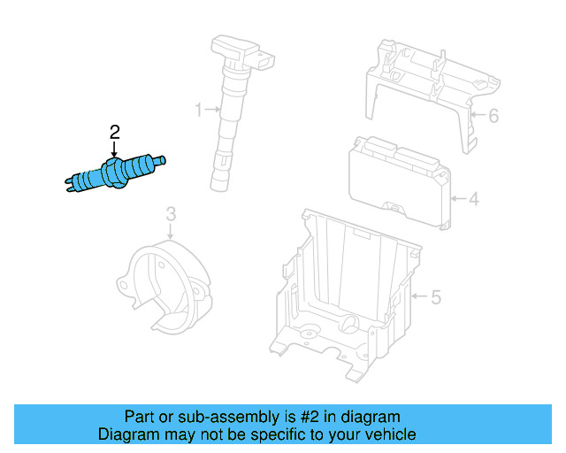 Spark Plug 101-905-600-A - View 5