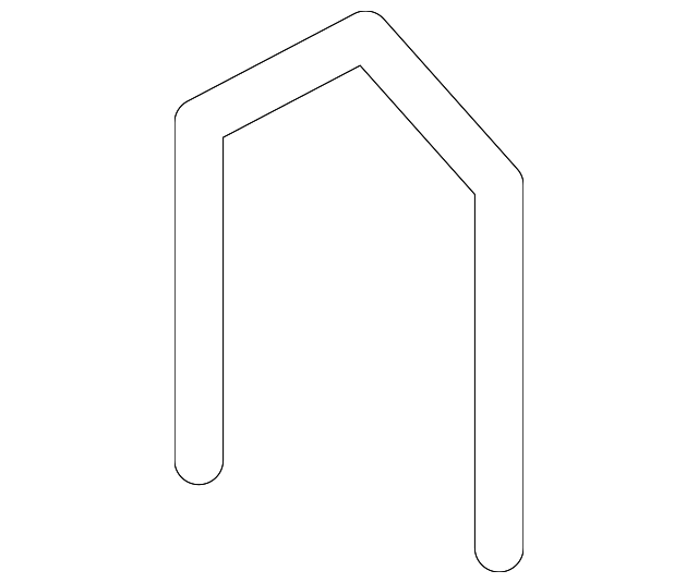 Upper Hose Retainer Spring 4E0-121-142 - View 42