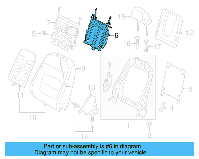 Lumbar Support 5N0-881-880-E - View 7