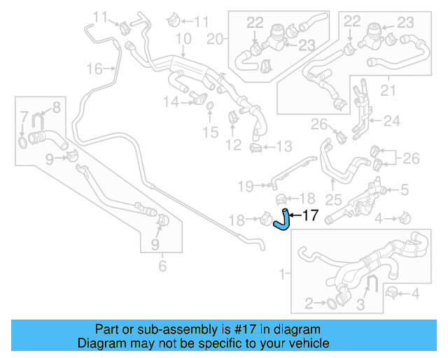 Water Pipe 03H-121-065-D - View 5
