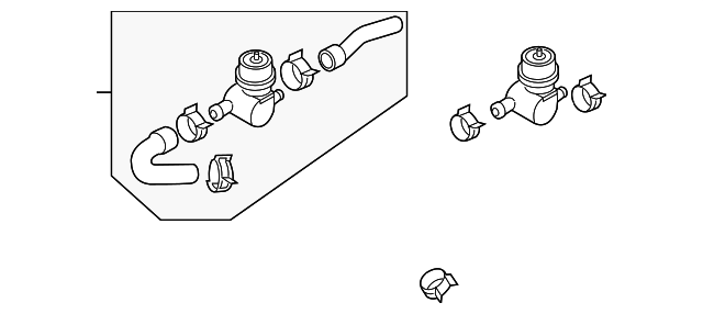 Water Hose Assembly 7P0-122-049-B