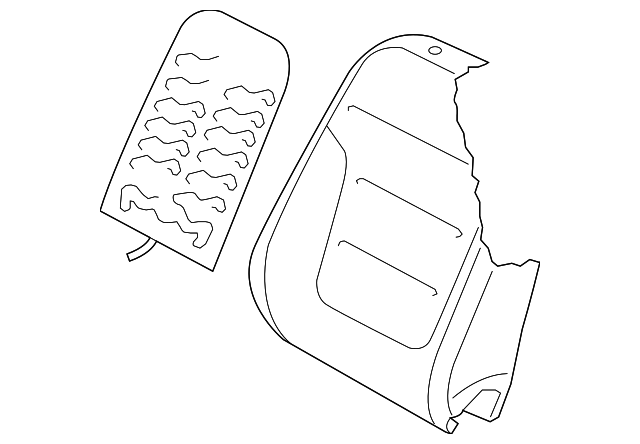 Seat Back Cover 7P6881805ERY0F