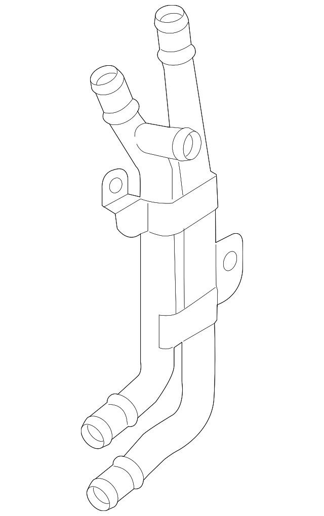 Water Manifold 7P0-121-065-L - View 2