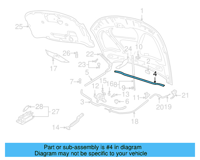 Side Seal 3B0-823-725-B - View 5