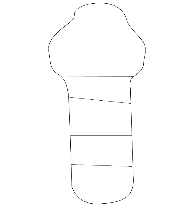 Hood Bumper 3B0-823-481-A