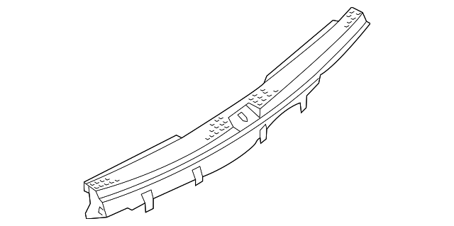 Rear Trim Panel 3CN-863-459-82V - View 2