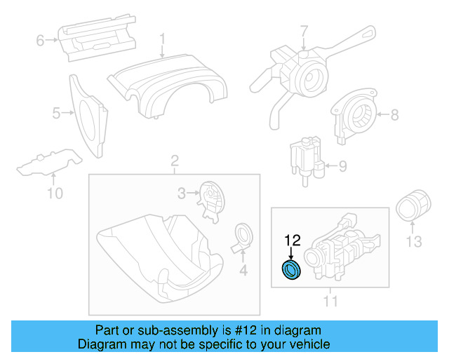 Ignition Switch 1K0-905-849-B - View 25