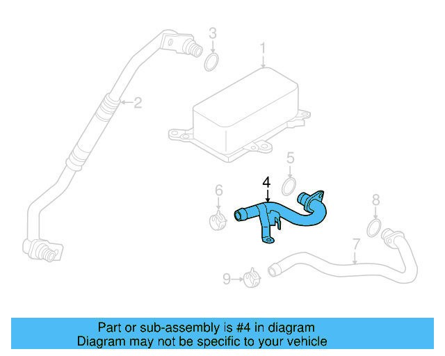 Inlet Pipe 7P0-121-065-M - View 9