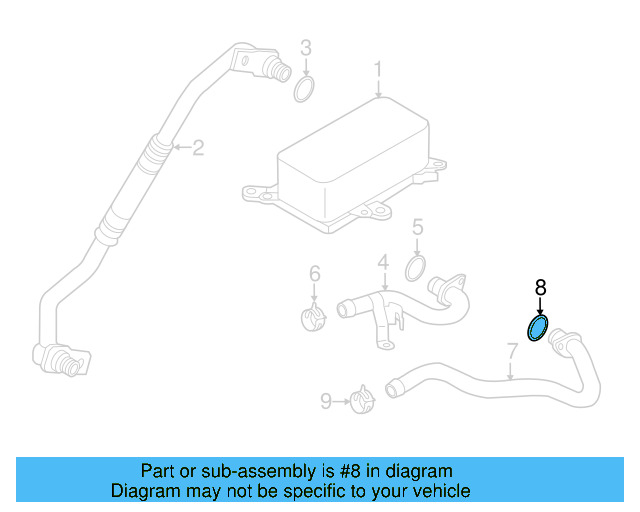 Inlet Pipe Seal WHT-002-543 - View 6
