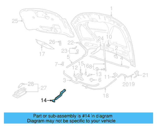 Release Lever 3B0-823-593-D-01C - View 6