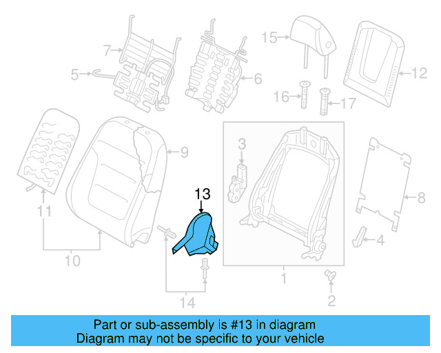 Pivot Cover 8T0-881-328-A-95T - View 4