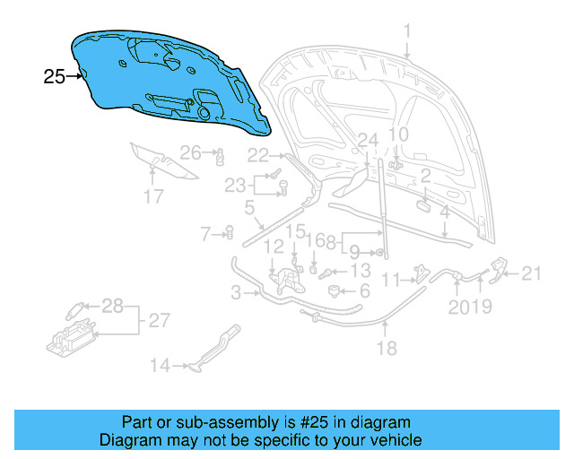 Insulator Pad 3B0-863-835-K - View 3