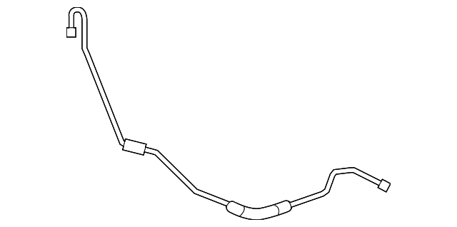 A/C Refrigerant Suction Hose 7B0-820-743-E
